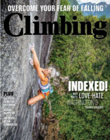 Abonnement op het blad Climbing magazine