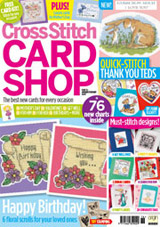 Cadeau-abonnement op Cross Stitch Cardshop