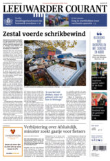 Leeuwarder Courant voorpagina