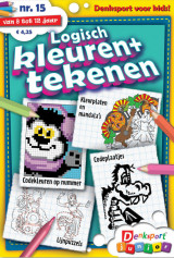Abonnement op het blad Logisch Kleuren & Tekenen Junior