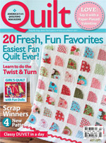 Cadeau-abonnement op Quilt Magazine