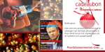 Kerst cadeaubon voor een man