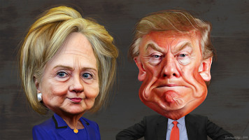 Hillary Clinton vs. Donald Trump