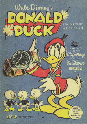Eerste editie Donald Duck, 1952