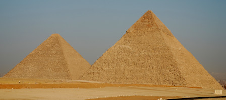 De piramiden van Giza