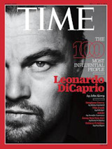 TIME van mei 2016 met Leonardo di Caprio