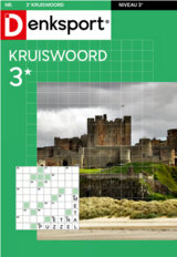 Denksport Kruiswoordraadsels drie sterren cover