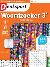 Abonnement op het blad Denksport Woordzoeker Scheurblok