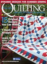 Abonnement op McCall's Quilting Magazine
