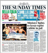 Abonnement op de krant The Sunday Times