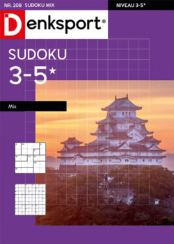 Bestelformulier Denksport Sudoku 3-5* Mix
