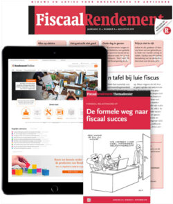 Bestelformulier Fiscaal Rendement