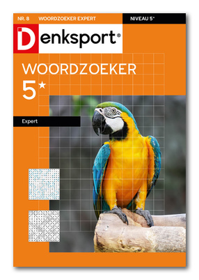 Packshot Denksport Woordzoeker 5* Expert proefabonnement