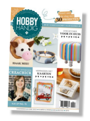 Packshot HobbyHandig magazine cadeau-abonnement