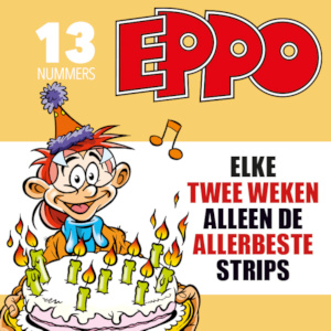 Packshot Eppo Stripblad cadeau-abonnement