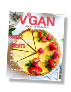 Packshot V'gan lifestyle magazine abonnement